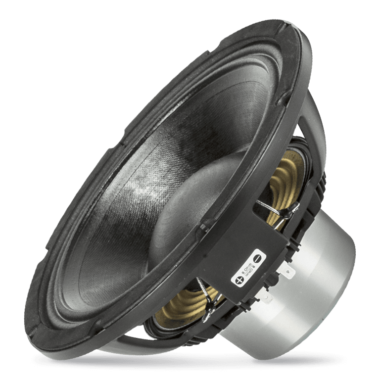 10" Power: 500W rms, 1000W prog. Sensitivity: 97,5 dB Freq. Range 55-3500 Hz