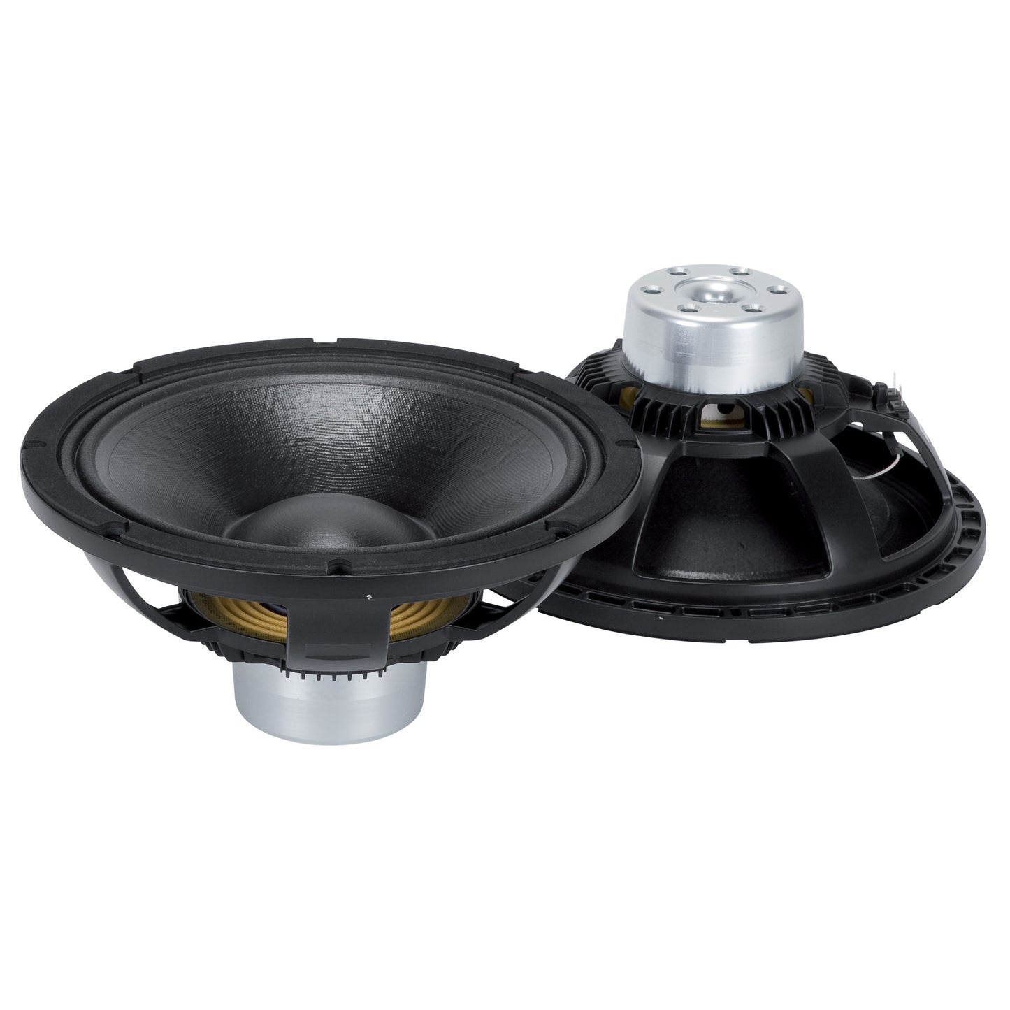12" Power: 500W rms, 1000W prog. Sensitivity: 98,5 dB Freq. Range 50-3000 Hz