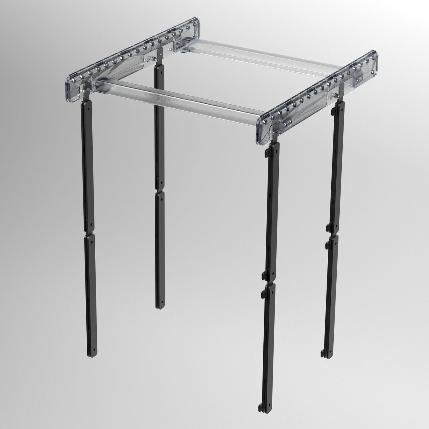 Set of 4 Side Suspension Brackets for SUB9029-AS, SUB9019-AS, SUB9016-AS, GTS19G, S29, S29 WP, S19, S19 WP (To be used with FLB60676 and the correspondent Upper Spacer Brackets)