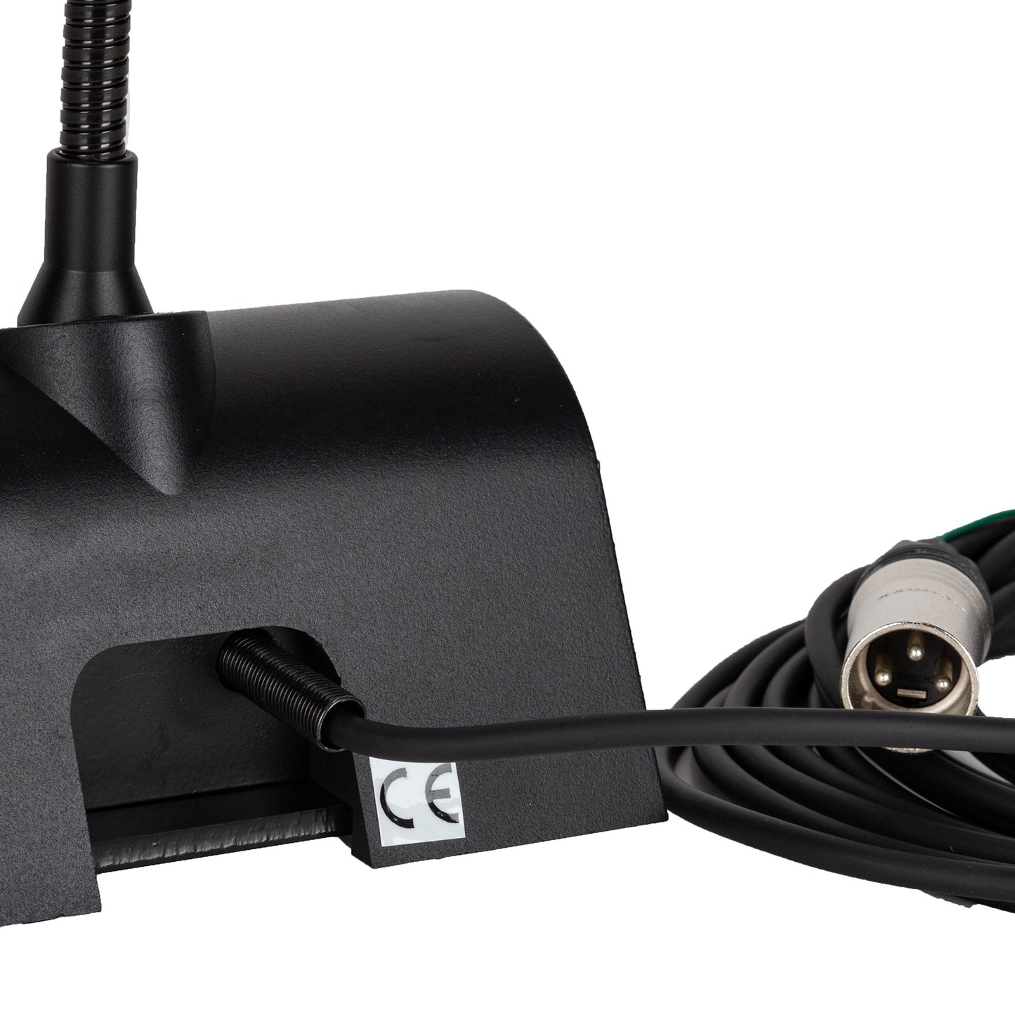 Desk-top paging mike console, 5mt.cable with XLR conn.