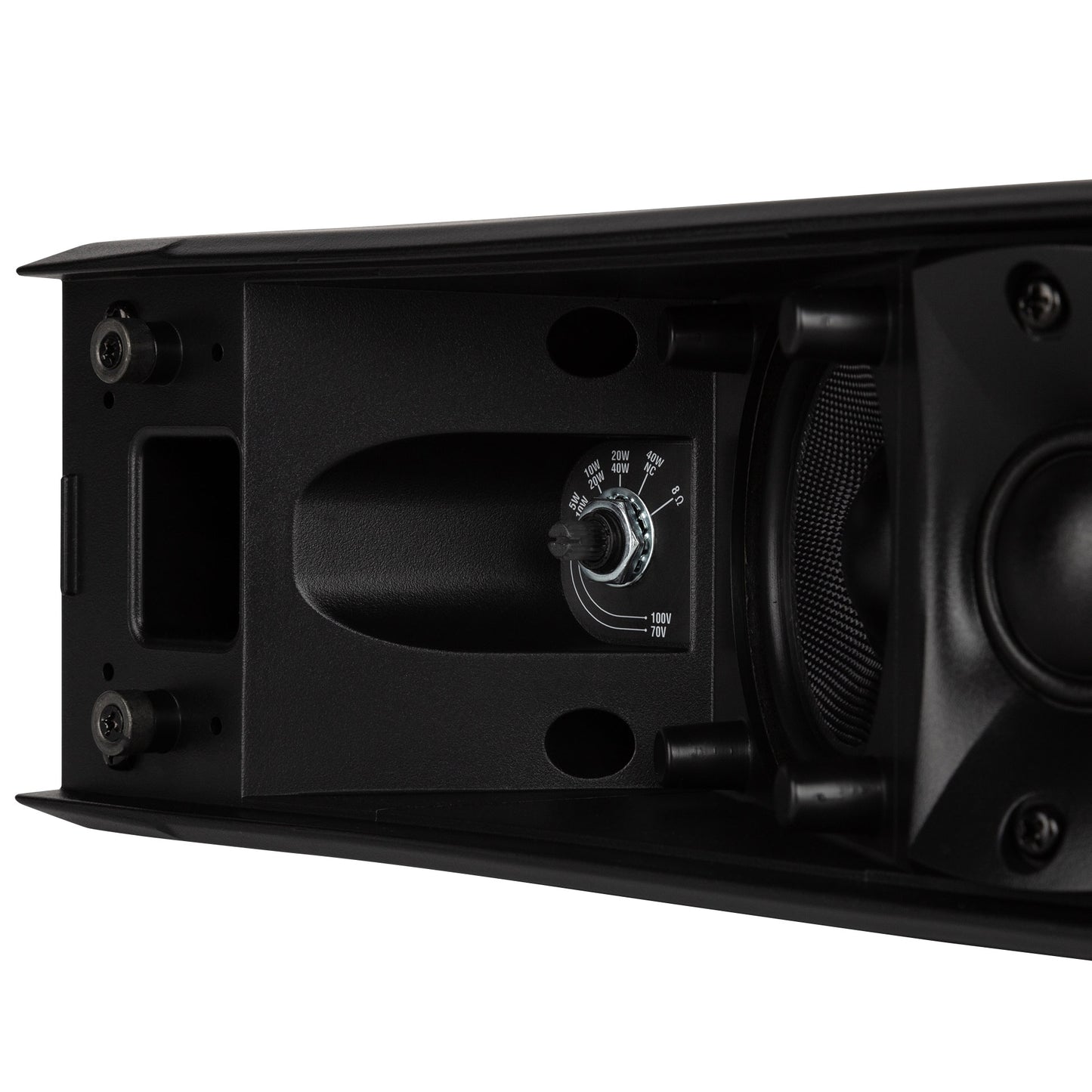 Passive 160W Dual 3" 2-Way Wall Mount Speaker - 8 Ω, 70/100V (EN54-24)