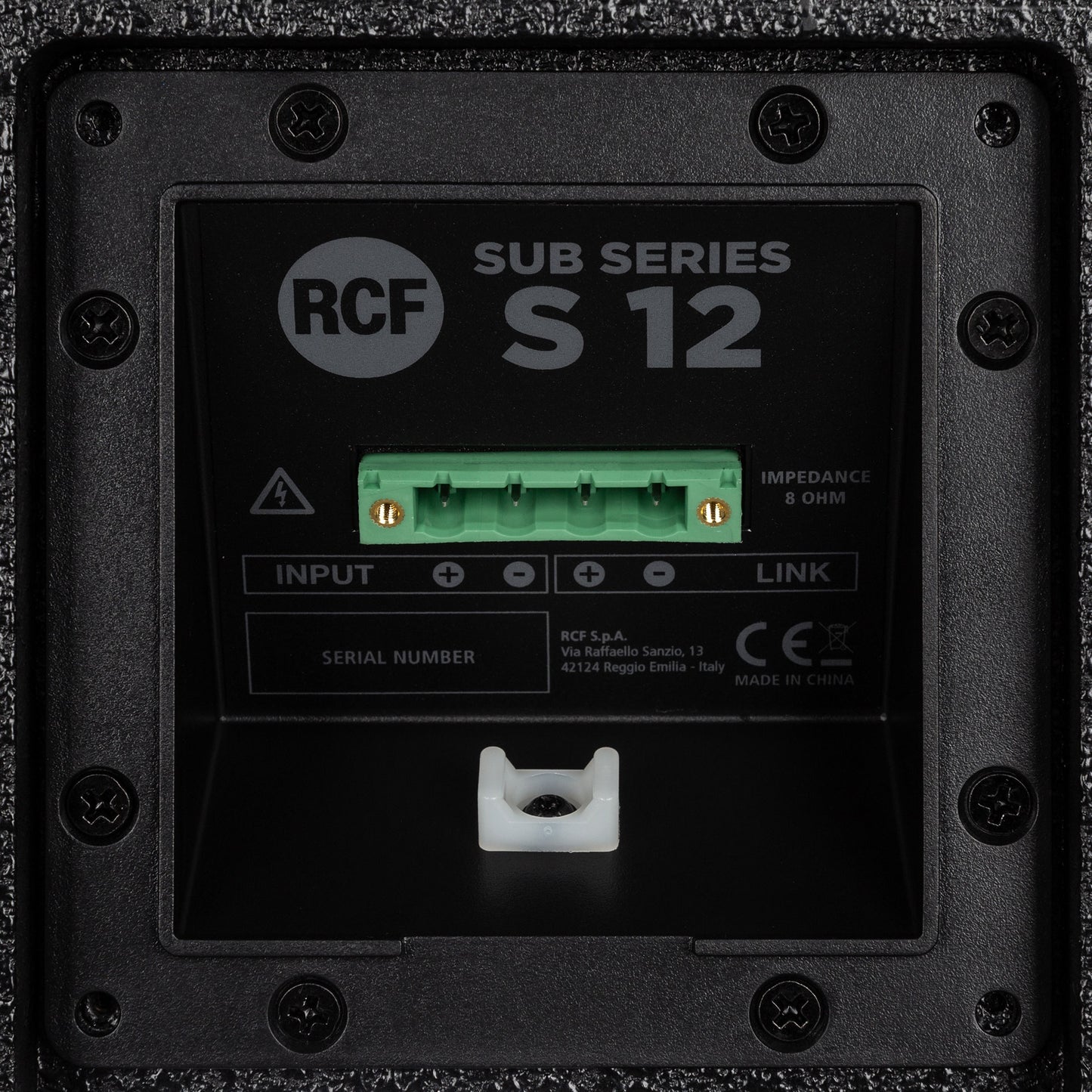 Passive 1600W 12" Bass Reflex Subwoofer
