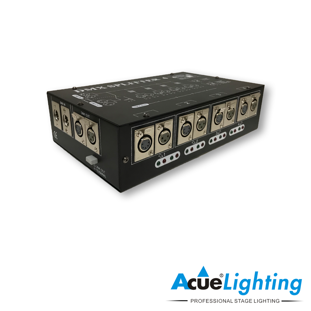 Acue 4-Way DMX Splitter