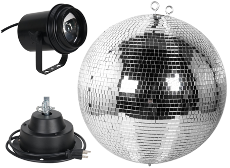 ADJ M-600L Mirror Ball Package