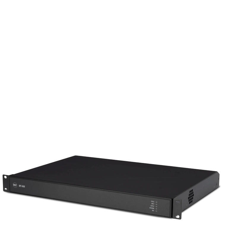 Class D Power Amplifier with DSP, Dante-Equipped (8 X 160 W)