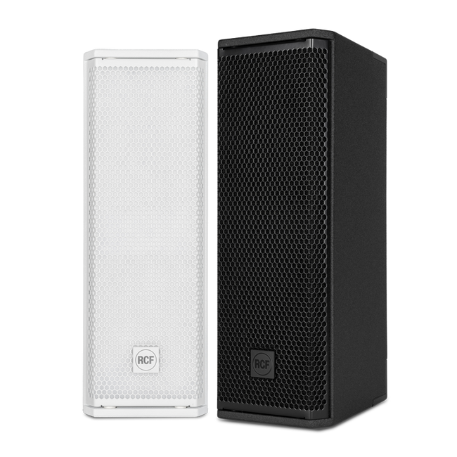 Active 2100W Dual 6" 2-Way Column Speaker (White)