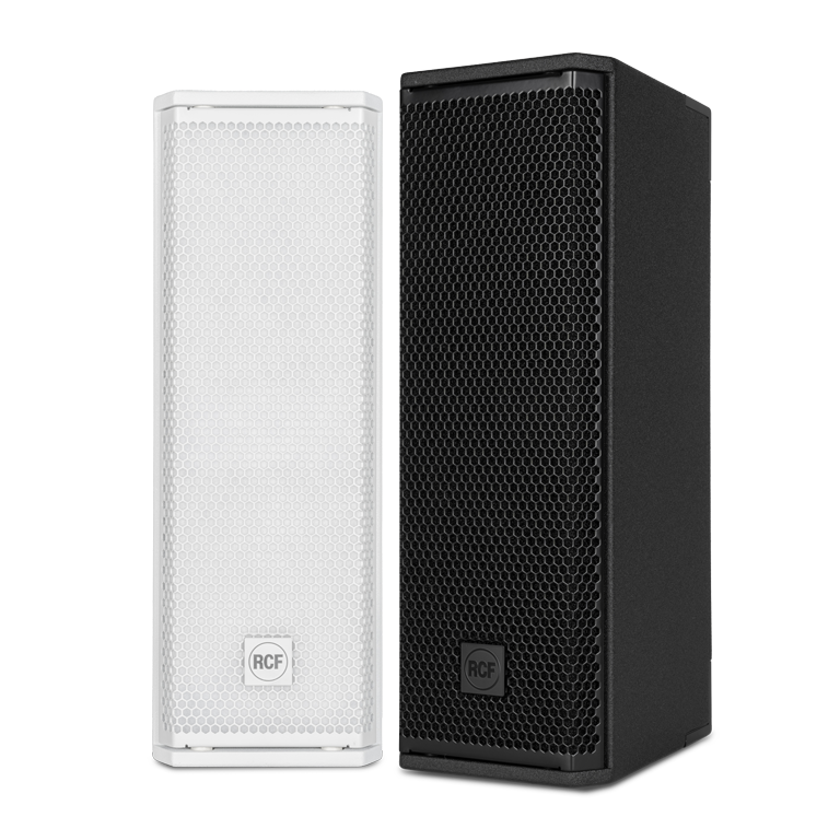 Active 2100W Dual 6" 2-Way Column Speaker (White)
