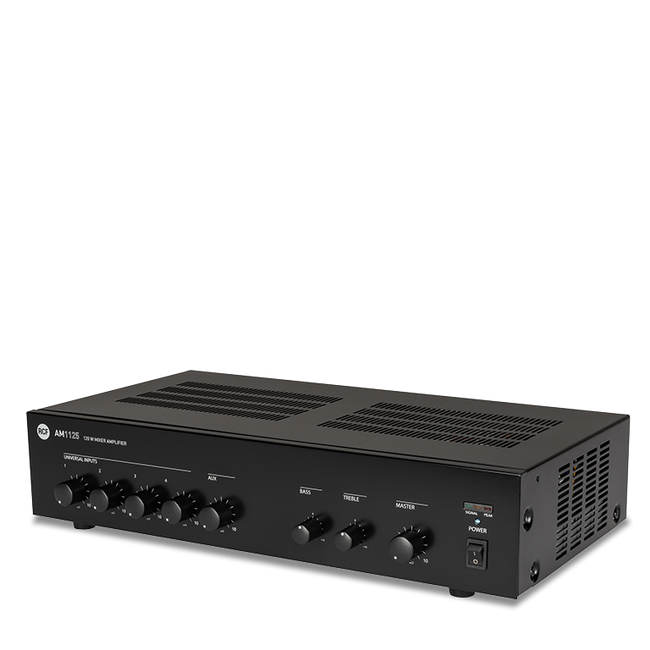 5 Channel Digital Mixer/Amplifier - 4 Ω, 70/100V, 160W