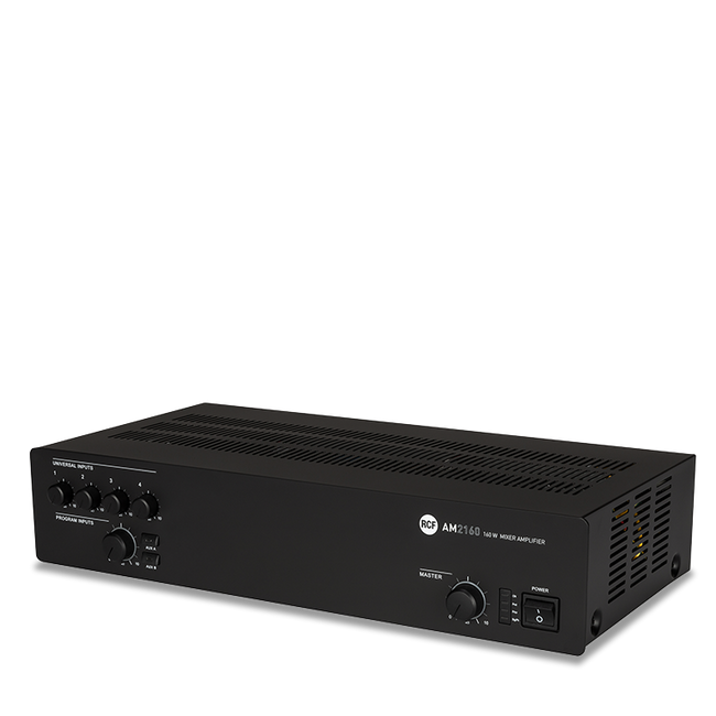 4 Input Digital Mixer/ Amplifier - 4 Ω, 70/100V, 320W