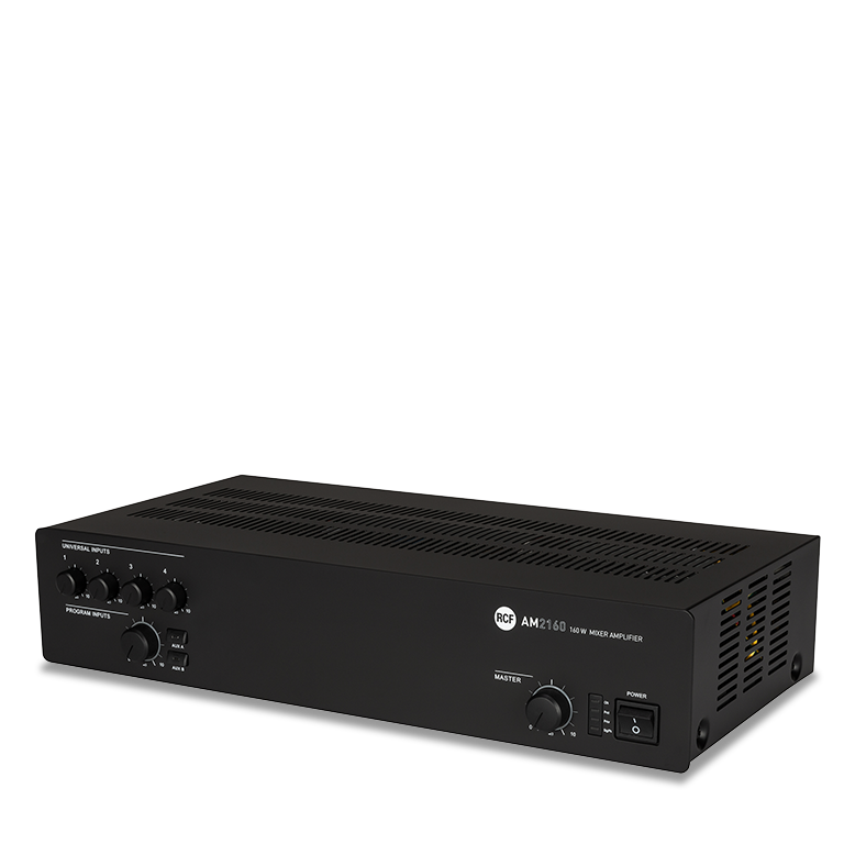 4 Input Digital Mixer/ Amplifier - 4 Ω, 70/100V, 320W