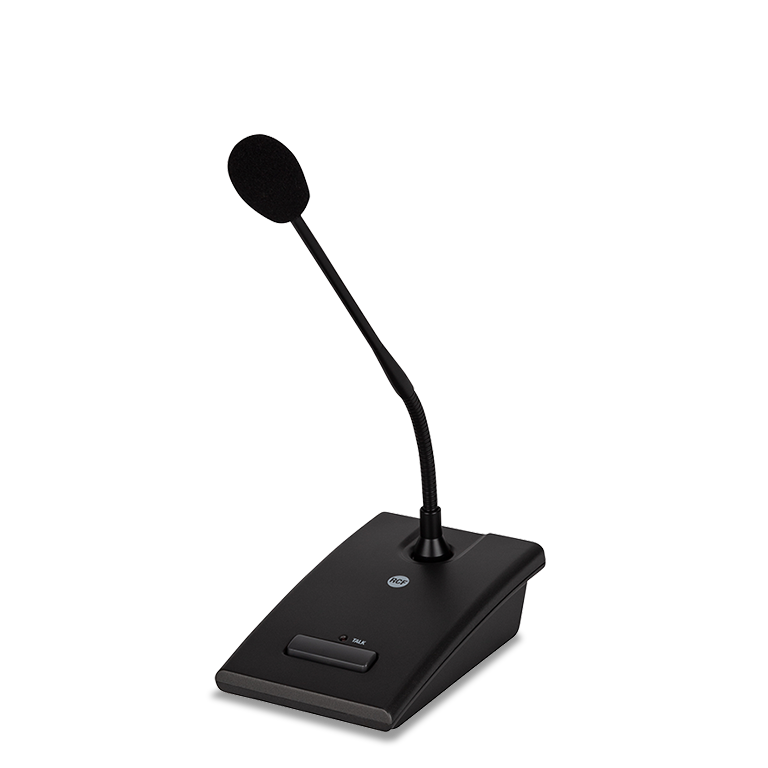 Desktop Paging Mic for ES 3080/3160-II/3323-II, AM 2160/2320/2080, & UP 2161/2321/2081 (Includes 5M RJ-45 cable)