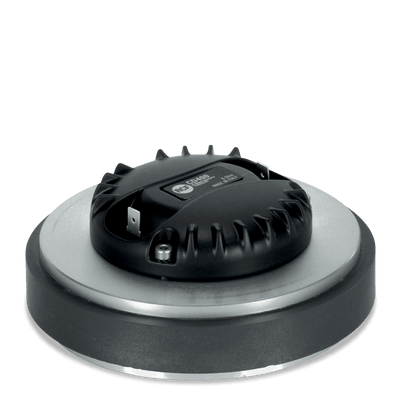 Exit:1" 50W rms, 100W program. 109 dB, 1200-20KHz -Mylar