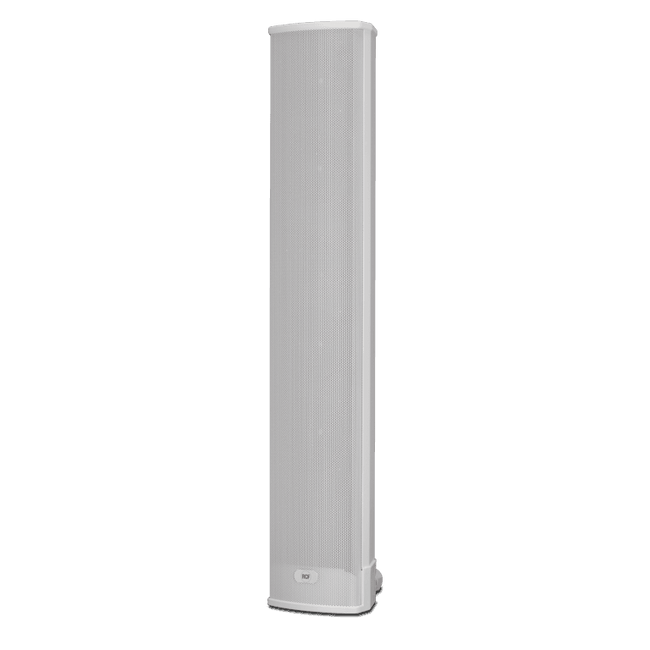 5" Transducers 2 Way Sound Column, Alumin, 20W, 70-100V White, IP 66 - EN54-24