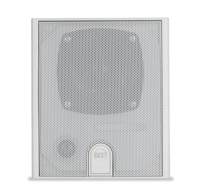 Two-Way WallMounted (Flush) Speaker, 4" + 1", Power Selectable (100V): 8W-4W-2W