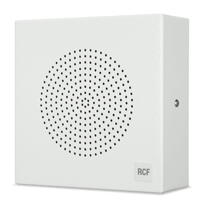 5" Twin-Cone Wall/Ceiling Mounting Speaker, White, 6W, 70-100V - EN54-24