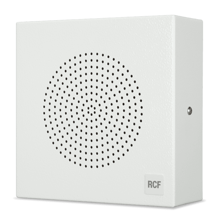 5" Twin-Cone Wall/Ceiling Mounting Speaker, White, 6W, 70-100V - EN54-24