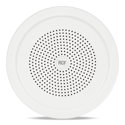 5" Twin-Cone Ceiling Flush/Semi Flush Mounting Speaker, White, 6W, 70-100V - EN54-24
