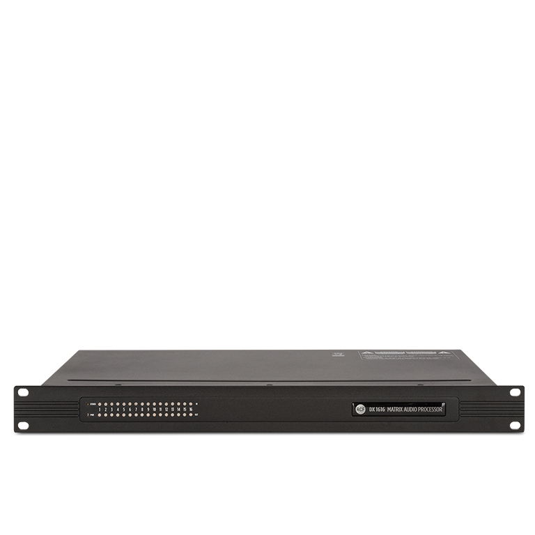 Matrix Audio Processor, Dante-Equipped (16x16 I/O Matrix)