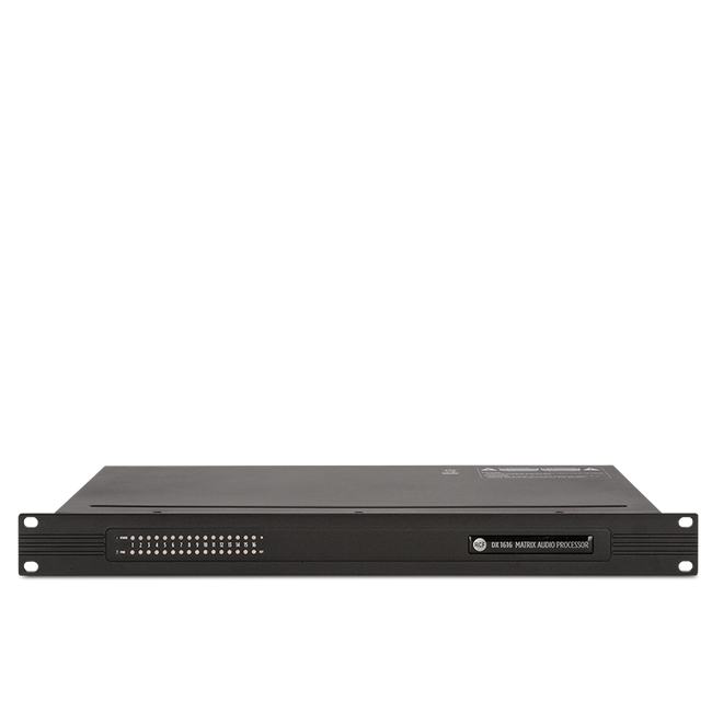 Matrix Audio Processor, Dante-Equipped (16x16 I/O Matrix)