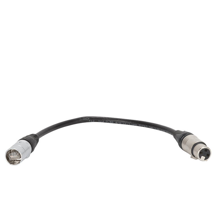 To Connect XLR To RDnet RJ45