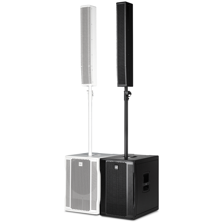 Active 1400W Portable PA System (Baltic Birch), 15" Subwoofer and (8)x4" Top