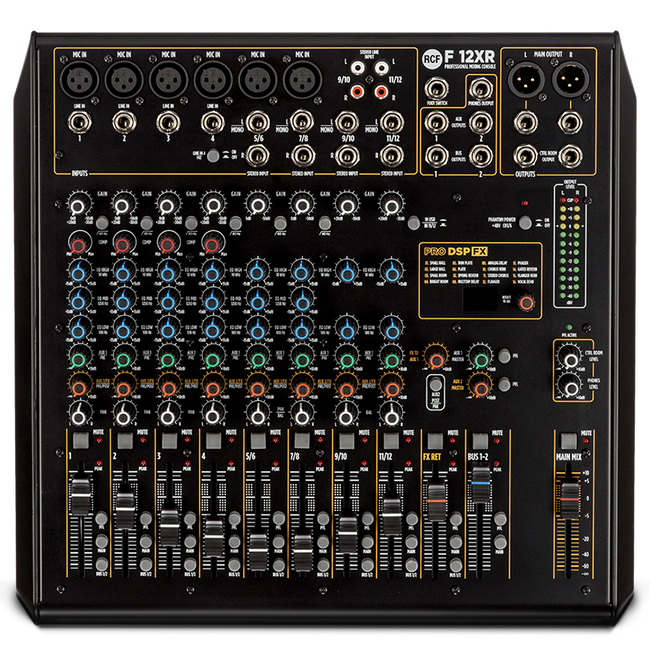 12 Channel Mixer w/ FX and Recording
