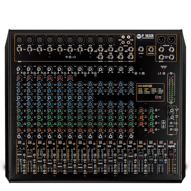 16 Channel Mixer w/ FX and Recording
