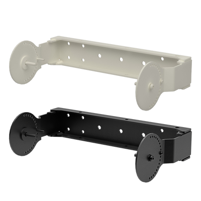 Horizontal Bracket for Compact M 06 (Pair) (White)
