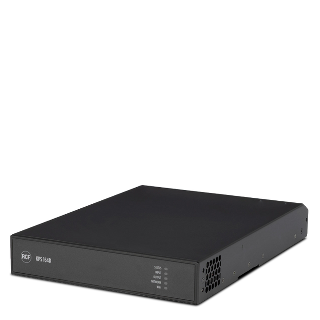Class D Power Amplifier with DSP, Dante-Equipped (4 X 160 W)