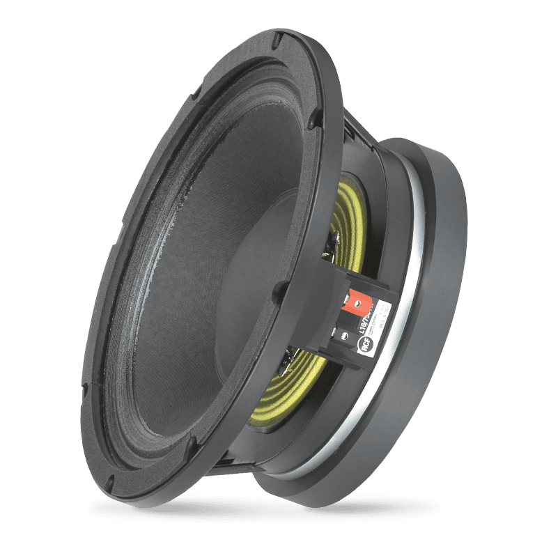 10" Power: 350W rms, 700W prog. Sensitivity: 100 dB Freq. Range 70-3000 Hz
