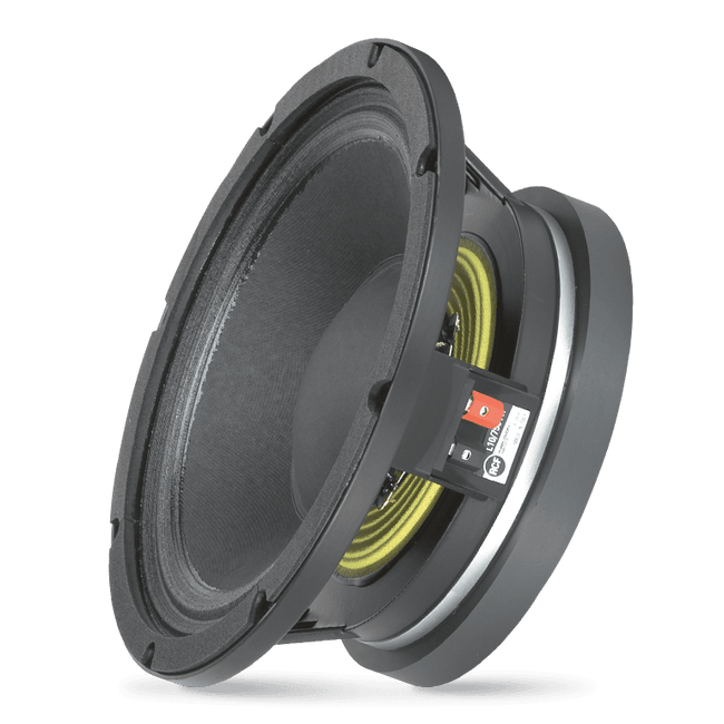 10" Power: 350W rms, 700W prog. Sensitivity: 100 dB Freq. Range 70-3000 Hz
