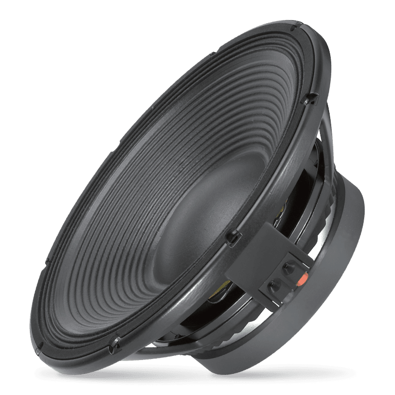 15" Power: 800W rms, 1600W prog. Sensitivity: 97 dB Freq. Range 30-1500 Hz