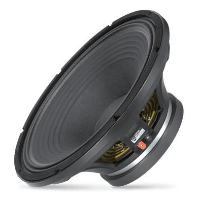 15" Power: 350W rms, 700W prog. Sensitivity: 100 dB Freq. Range 40-3000 Hz