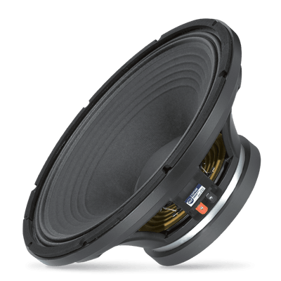 15" Power: 500W rms, 1000W prog. Sensitivity: 98 dB Freq. Range 40-2000 Hz
