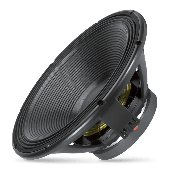 18" Power: 1000W rms, 2000W prog. Sensitivity: 97,5 dB Freq. Range 25-1000 Hz