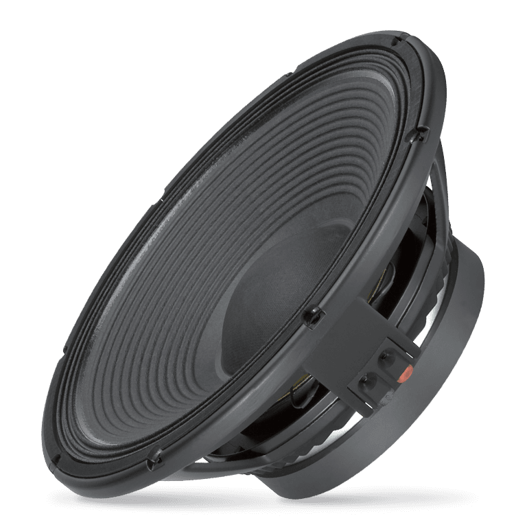15" Power: 800W rms, 1600W prog. Sensitivity: 97 dB Freq. Range 35-1500 Hz