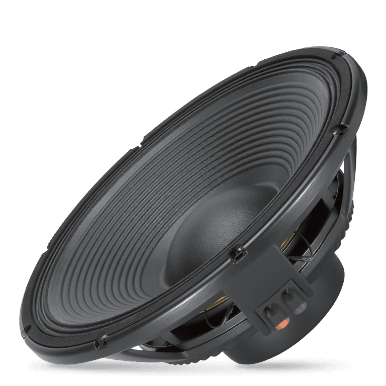 15" Power: 900W rms, 1800W prog. Sensitivity: 97 dB Freq. Range 35-1500 Hz