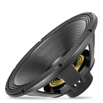 18" Power: 1500W rms, 3000W prog. Sensitivity: 97 dB Freq. Range 25-1000 Hz