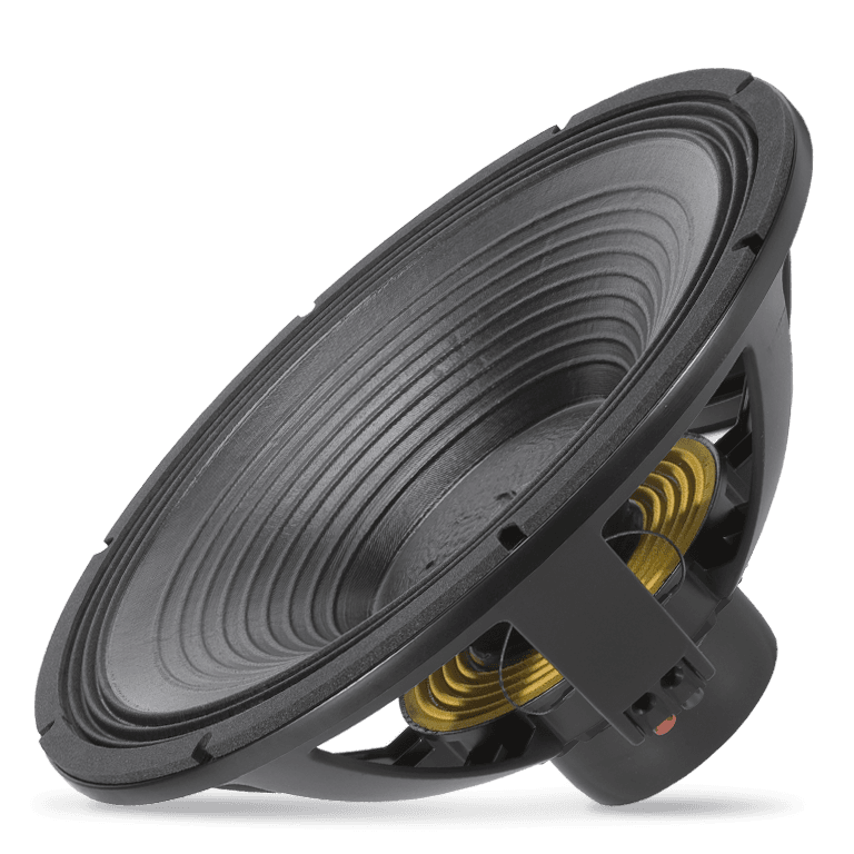 21"Power: 1500W rms, 3000W prog. Sensitivity: 98,5 Freq. Range 30-1000 Hz