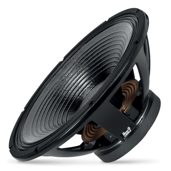 21"Power: 2000W rms, 4000W prog. Sensitivity: 97 Freq. Range 28-1000 Hz