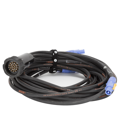 LKS19 to 6X Powercon (2X8ft, 2X16ft, 2X32ft)