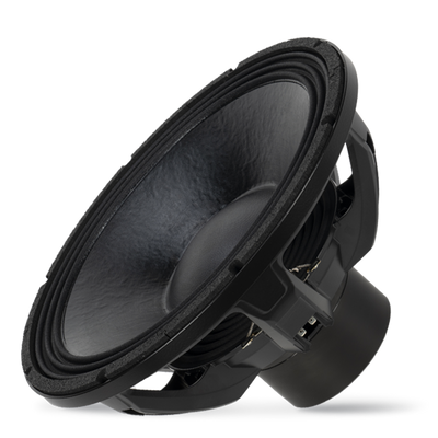 19" Power: 1500W rms, 3000W prog. Sensitivity: 98.5dB Freq. Range 25-1000Hz