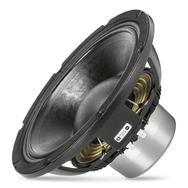 10" Power: 500W rms, 1000W prog. Sensitivity: 97,5 dB Freq. Range 55-3500 Hz