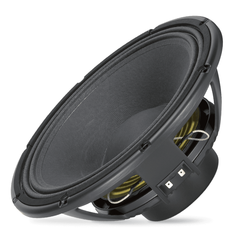 12" Power: 650W rms, 1300W prog. Sensitivity: 98 dB Freq. Range 40-2000 Hz
