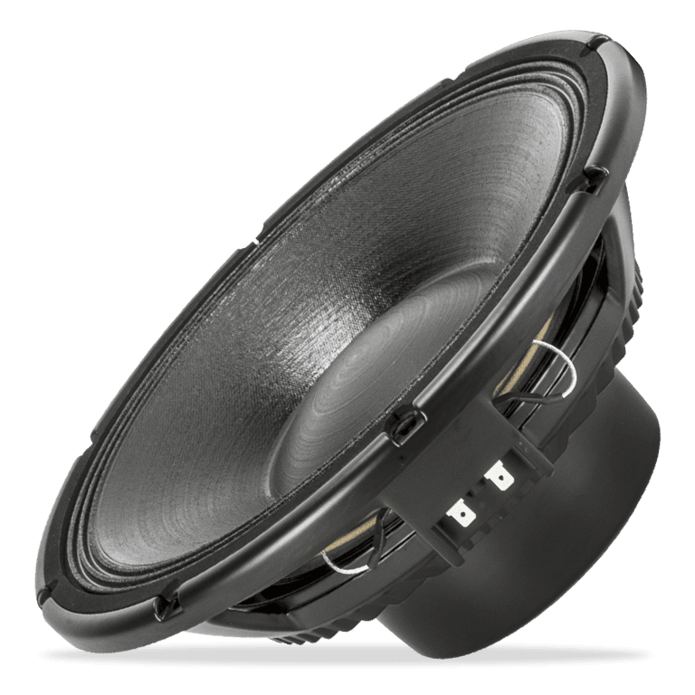 12" Power: 1000W rms, 2000W prog. Sensitivity: 98,5 dB Freq. Range 50-2000 Hz