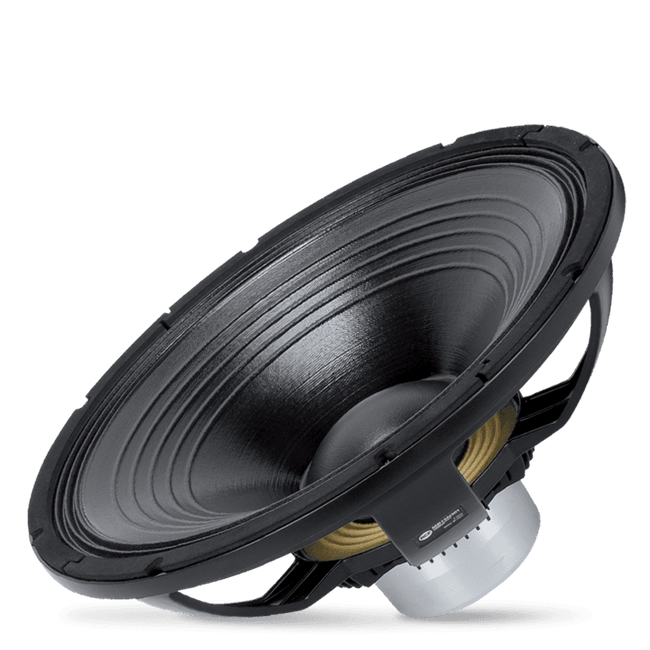15" Power: 500W rms, 1000W prog. Sensitivity: 99,5 dB Freq. Range 40-3500 Hz