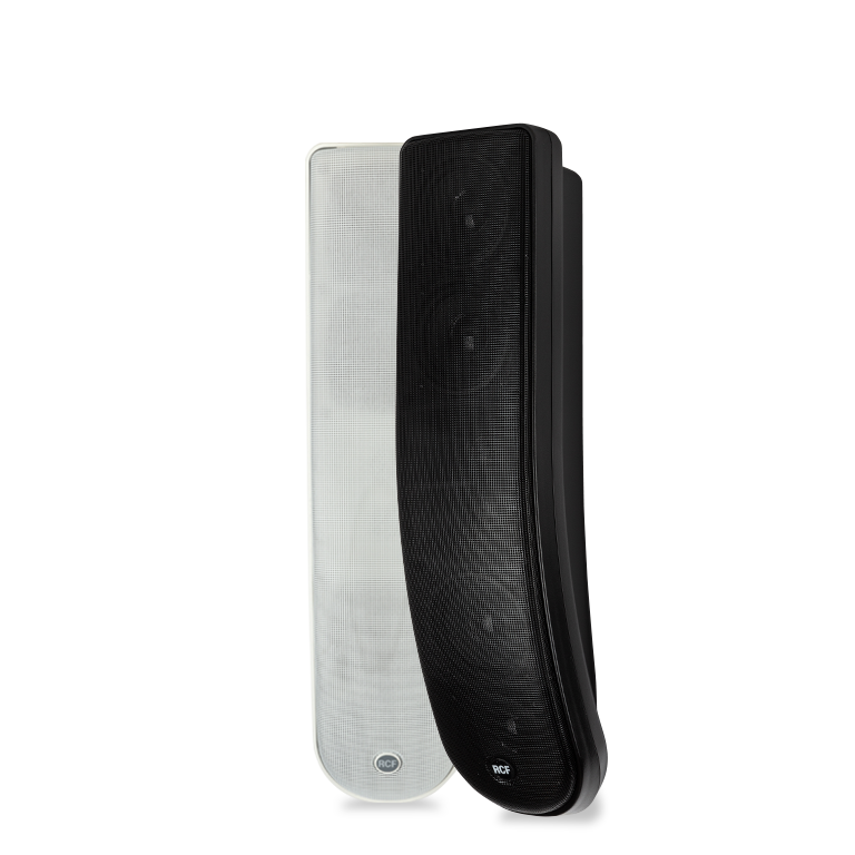 Passive 320W 3-way Column Speaker - (4) 3.5" Woofers & (2) 3/4" HF Drivers (White)