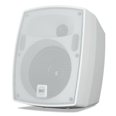 2 Way Bass Reflex Wall Mount Cabinet, 30W - White - Trasf/Low Imp