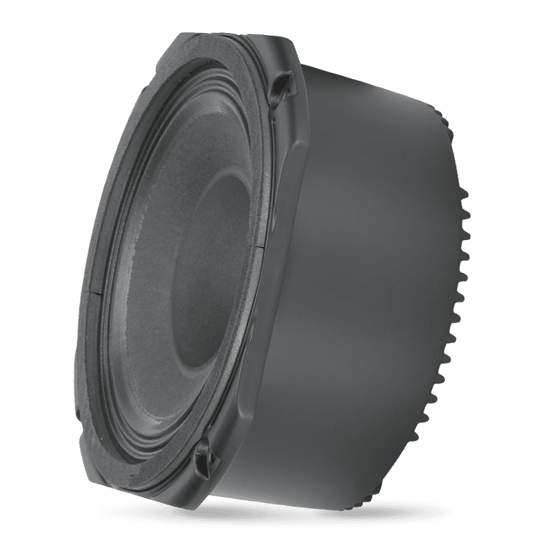 8" Power: 250W rms, 500W prog. Sensitivity: 102 dB Freq. Range 300-3000 Hz