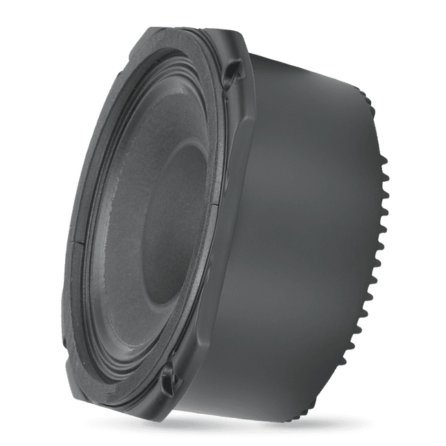 8" Power: 250W rms, 500W prog. Sensitivity: 102 dB Freq. Range 300-3000 Hz